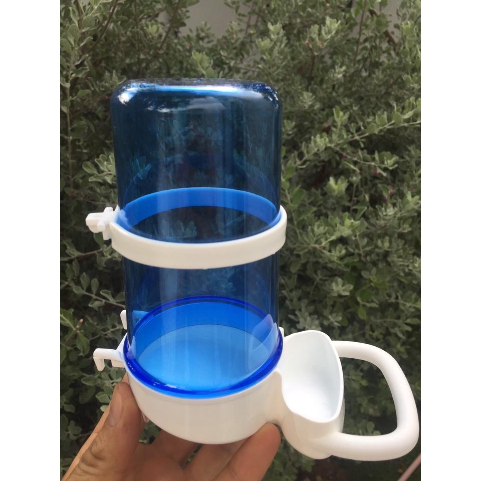 Cóng nước 400ml miệng rộng hàng Ý phù hợp cho chim