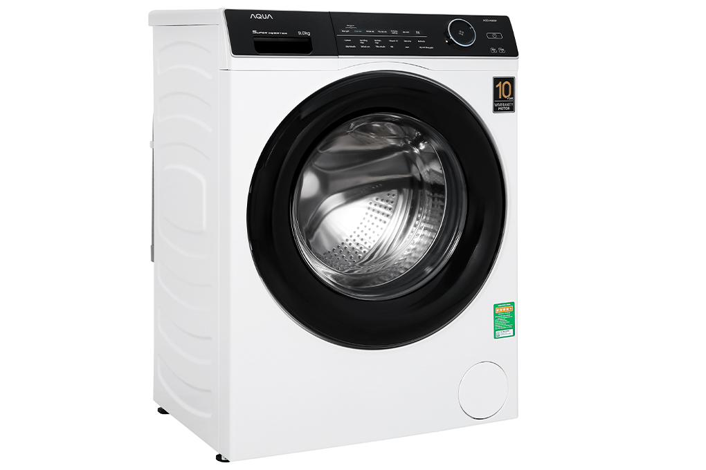 Máy giặt Aqua Inverter 9 kg AQD-A900F.W - Hàng chính hãng