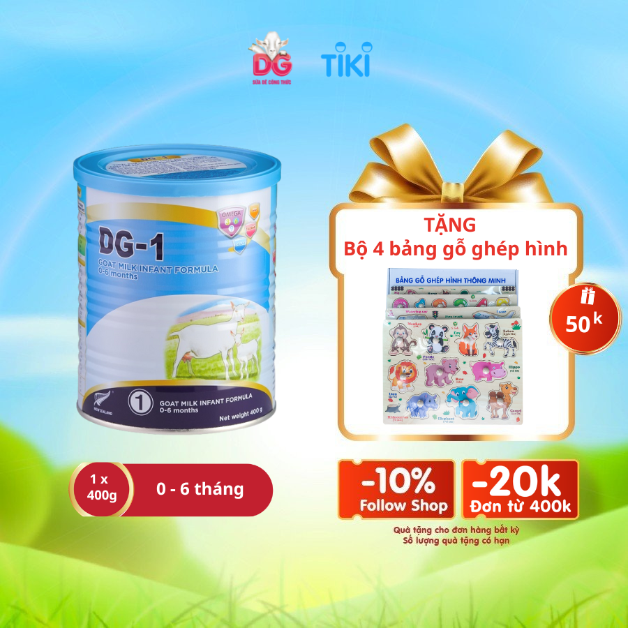 Sữa dê công thức DG-1 Goat Milk Infant Formula