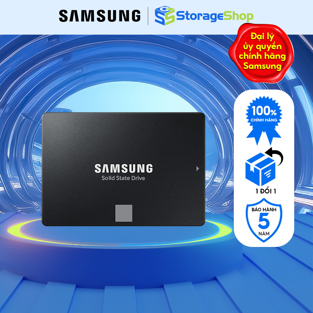 Ổ cứng SSD Samsung 870 EVO 2.5 3D TLC V-NAND SATA III hàng chính hãng