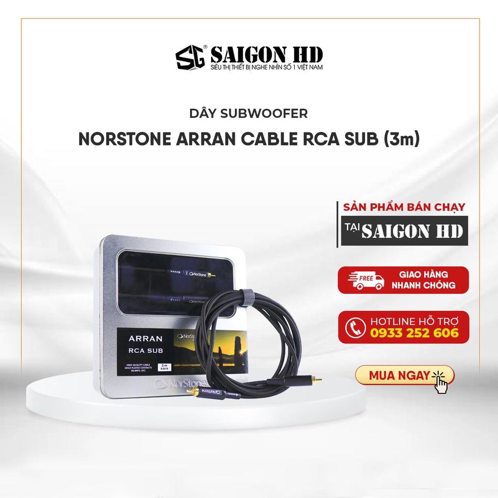 Cáp NORSTONE Arran Cable RCA Sub 300 - Hàng chính hãng, giá tốt