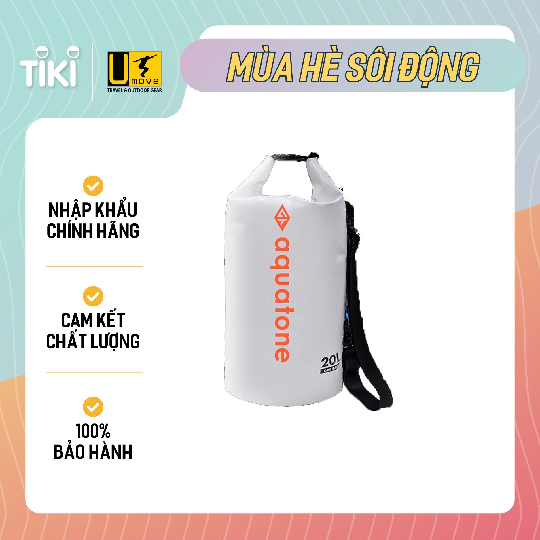 Túi Khô Aquatone Dry Bag 20L TC-BD200