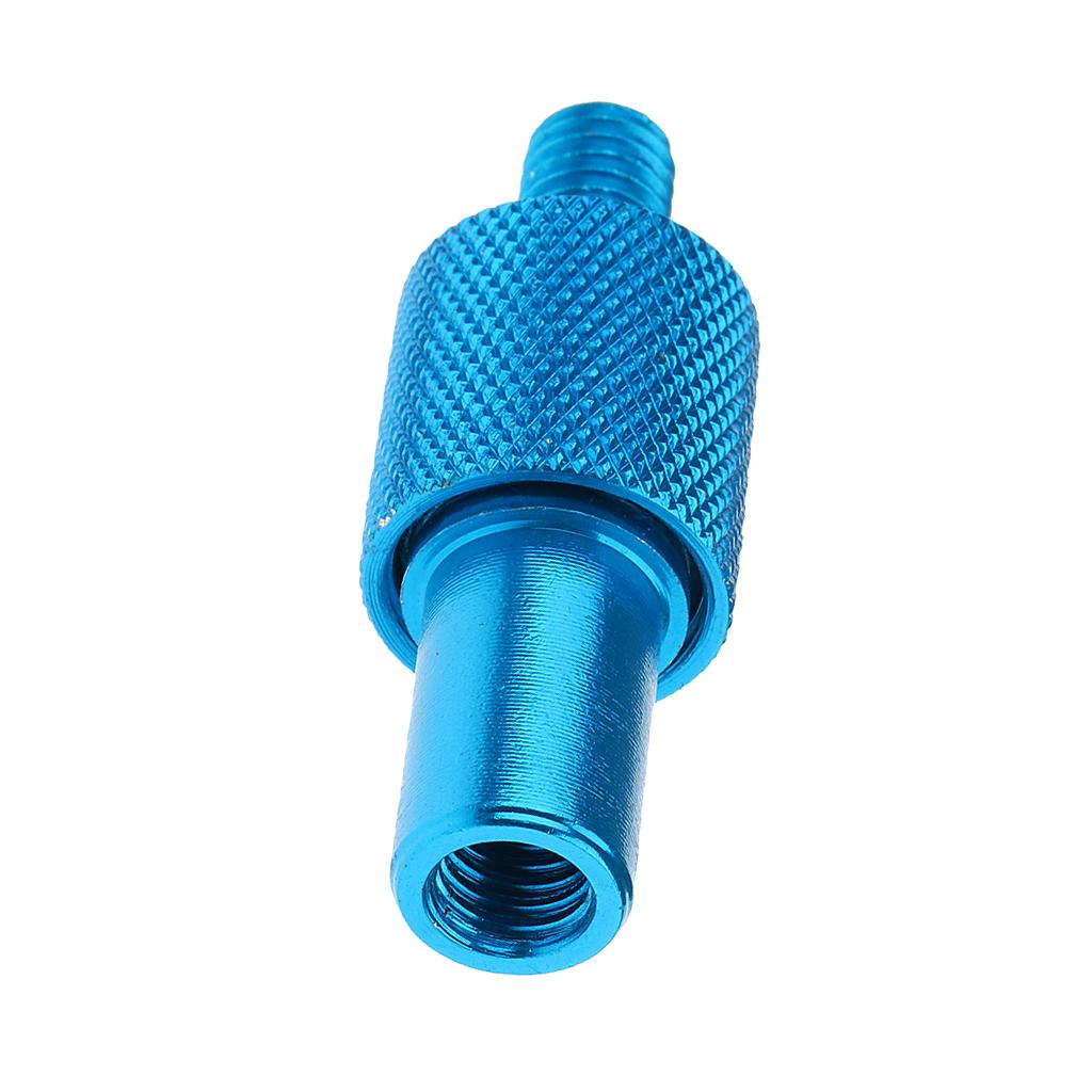 Aluminum Alloy 8mm Fishing Rod Pod Connector Net Head Adapter Quick Release Adapter Connector Carp Fishing Accessories Refit Parts