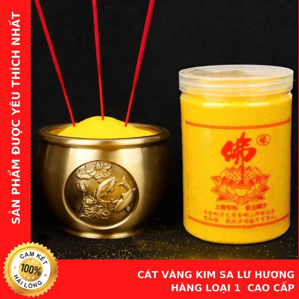 Cát Vàng Lư Hương Đại Cát Đại Lợi - Kích Hoạt Tài Lộc May Mắn