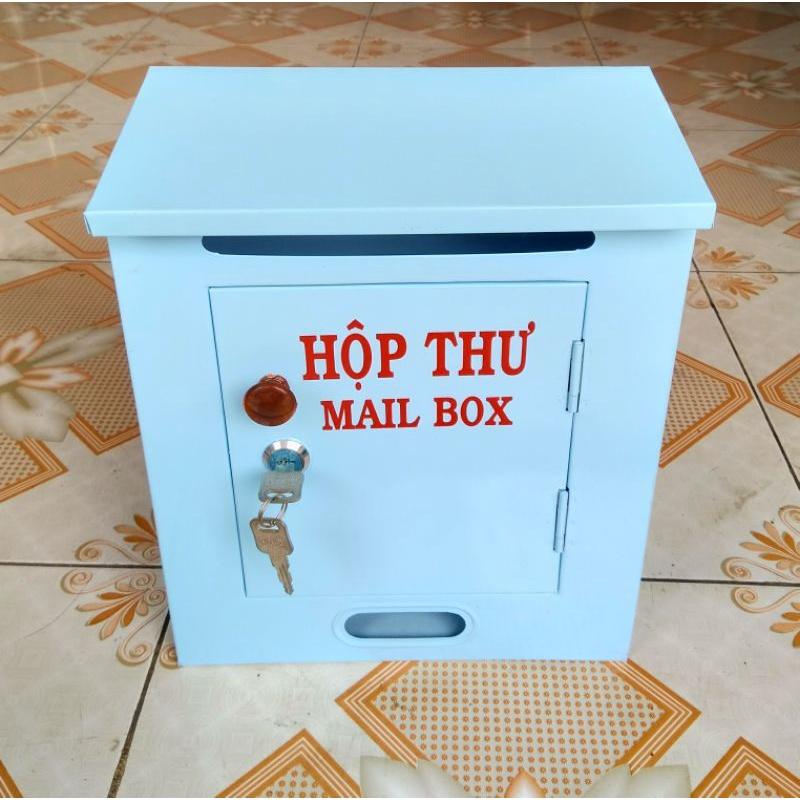 Hộp thư góp ý ( Mailbox)size lớn nhiều màu (10cmx25cmx31cm)