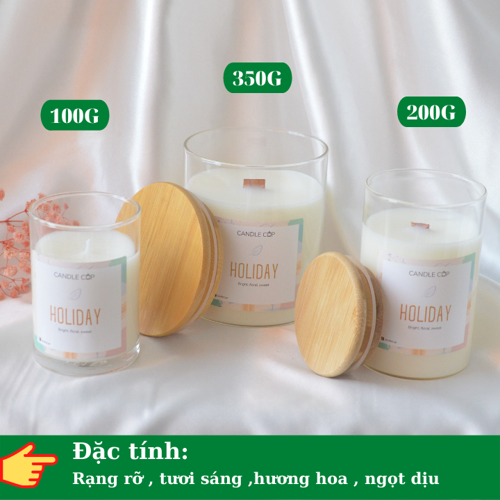 Nến Thơm Candle Cup - MÙI HOLIDAY