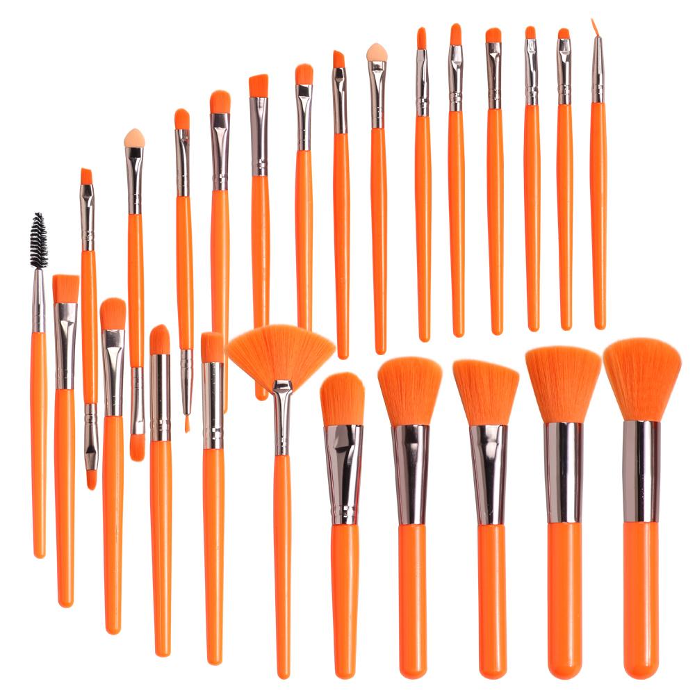 Bộ Cọ Trang Điểm 25 Con Tự Nhiên Kem Nền Dạng Lỏng Đen Phối Lông Tổng Hợp Màu Mắt Màu Neon Cọ Trang Điểm Chuyên Nghiệp