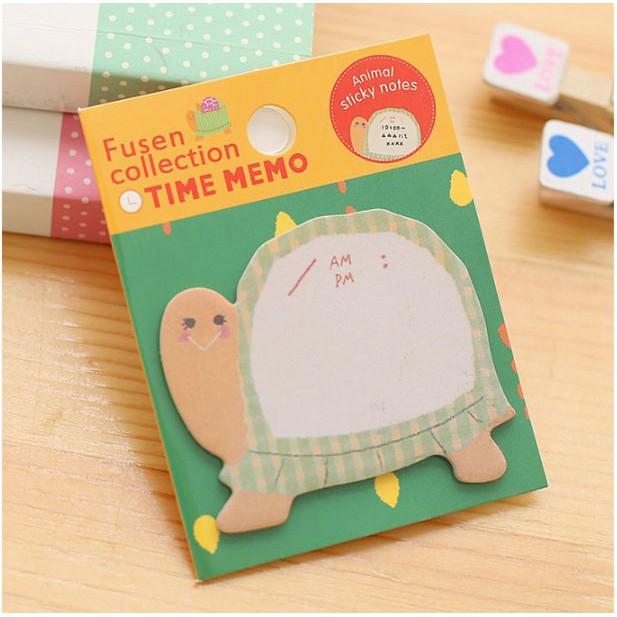 Giấy Ghi Chú Note Động Vật Dễ Thương