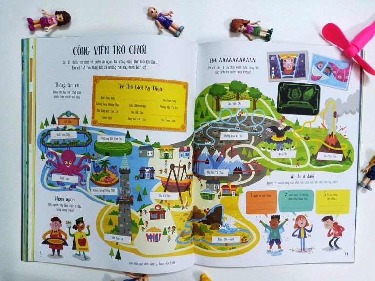 Sách Trò chơi phát triển tư duy- BĐBA- Maps Activity Book