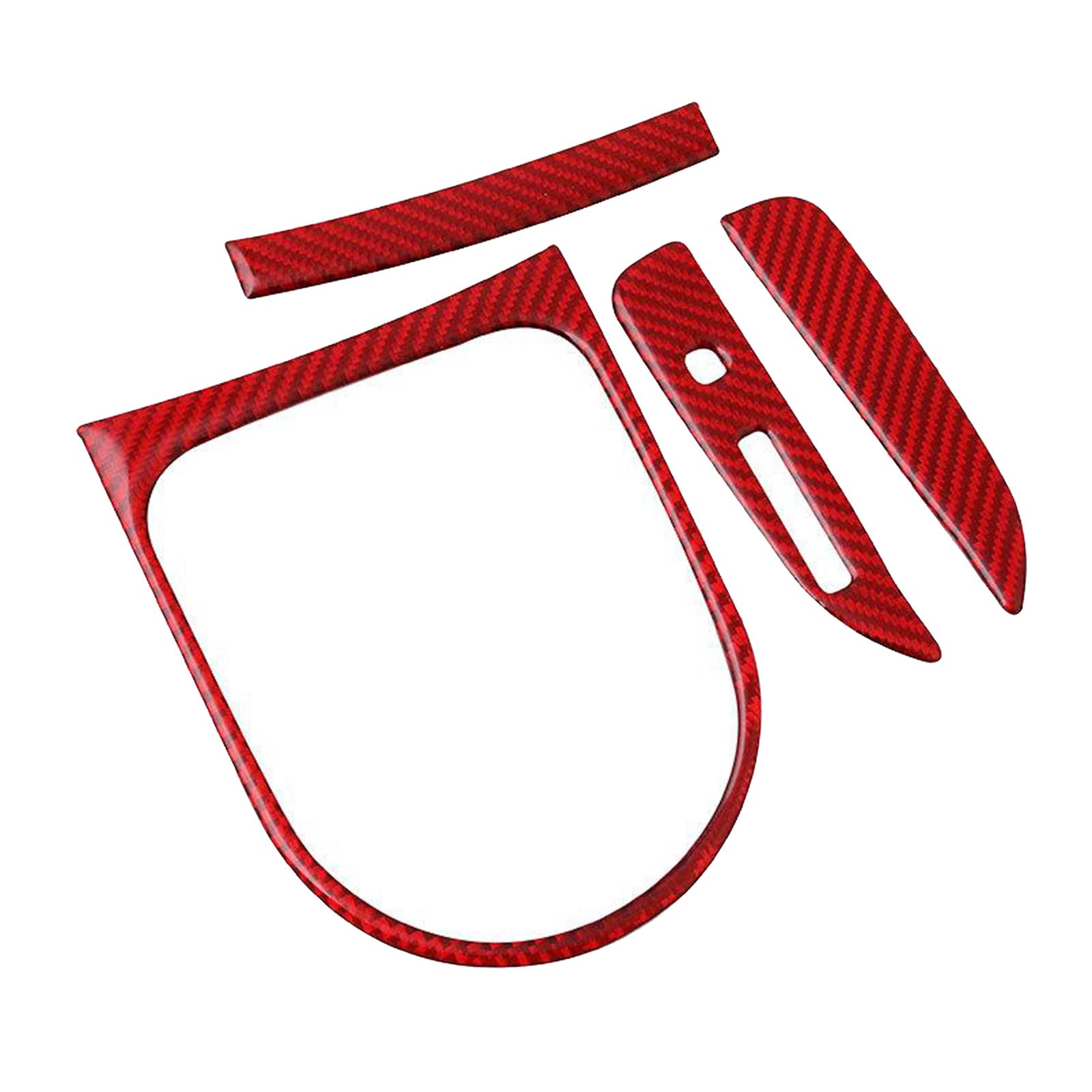 Carbon Fiber Gear Shift Frame Sticker for Ford 2015 - 2019