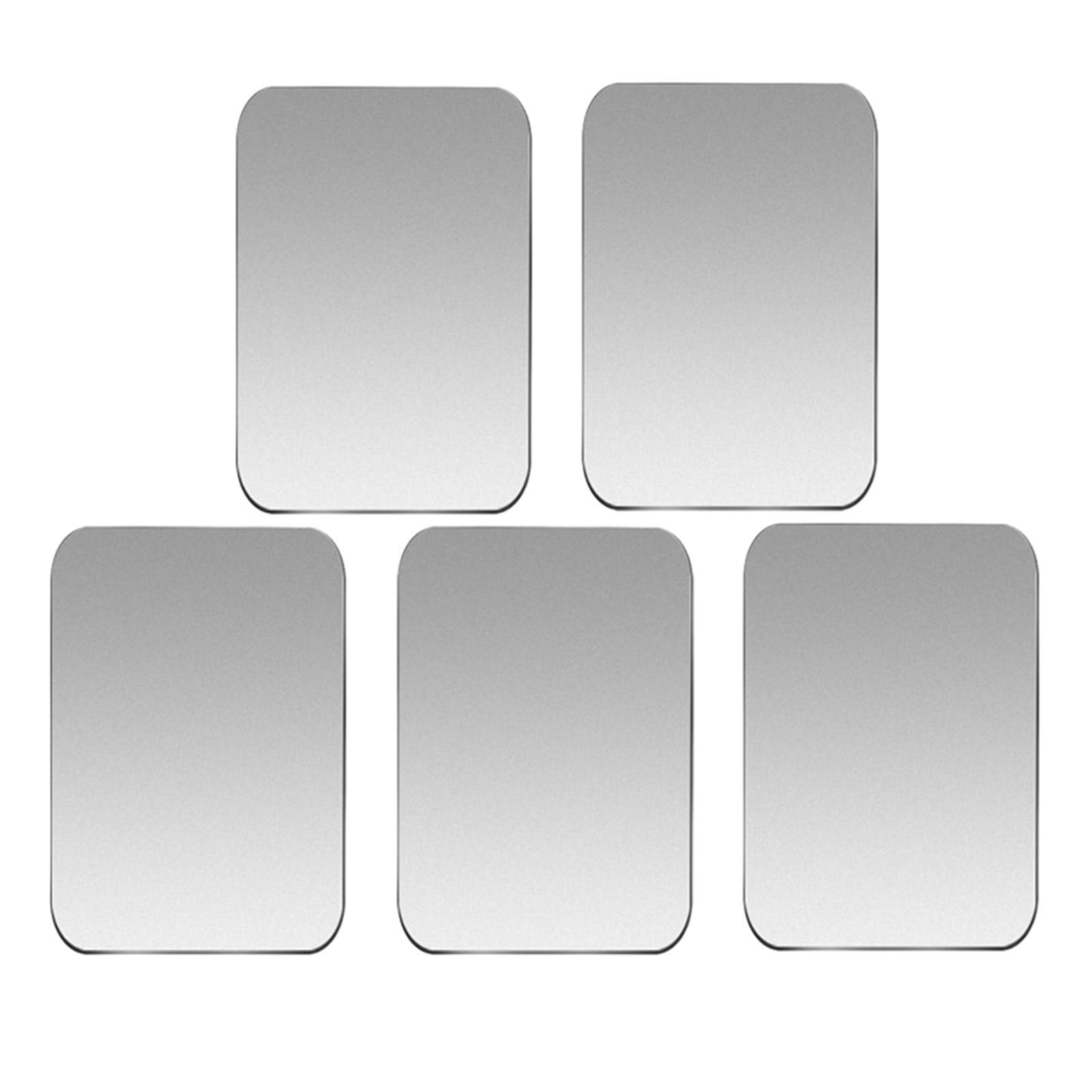 5X Universal Aluminum Plate Sheet Sticker Mount Mobile Phone