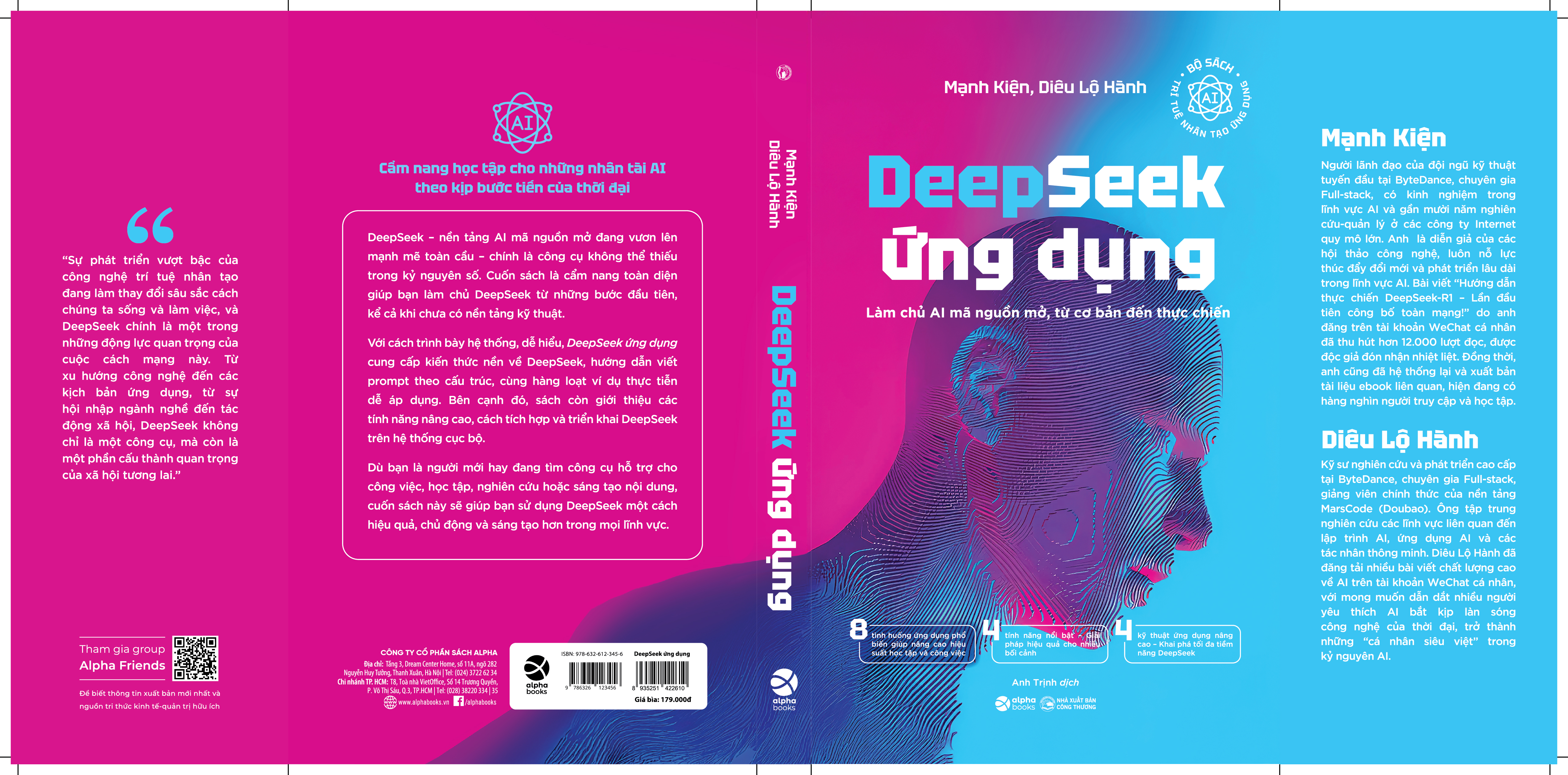 Sách Deepseek Ứng Dụng - Làm chủ AI mã nguồn mở, từ cở bản đến thực chiến