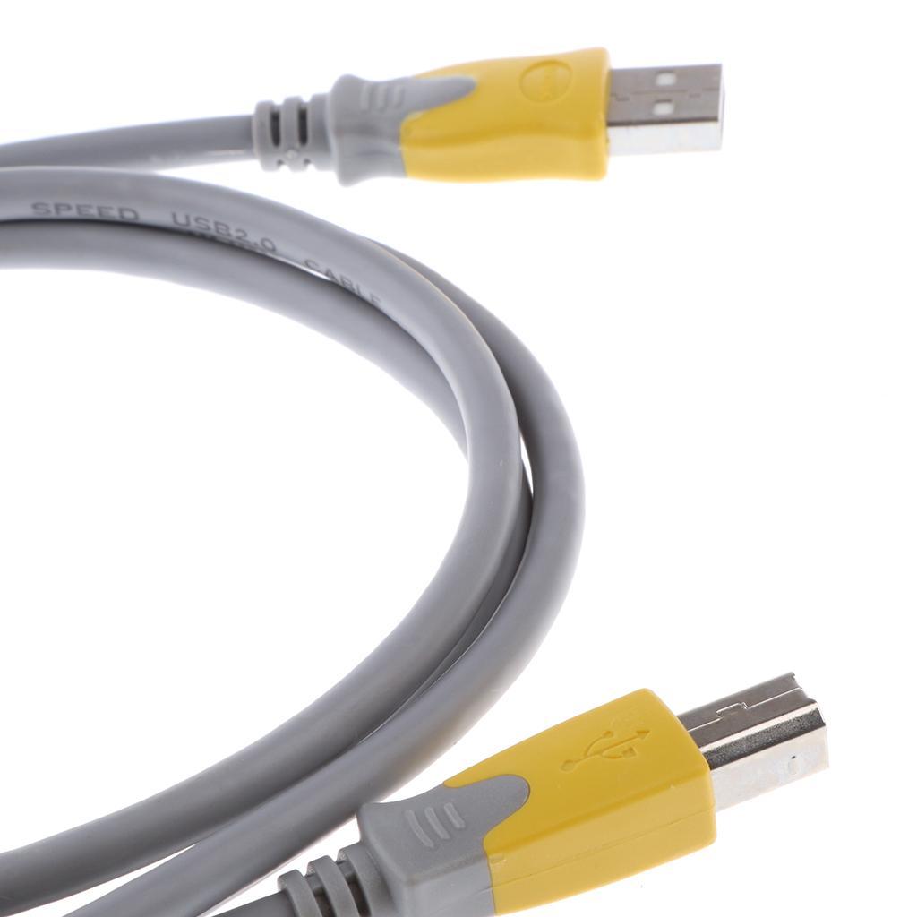 Hi-Speed USB2.0 Printer Scanner Cable Type A Male to Type B Male