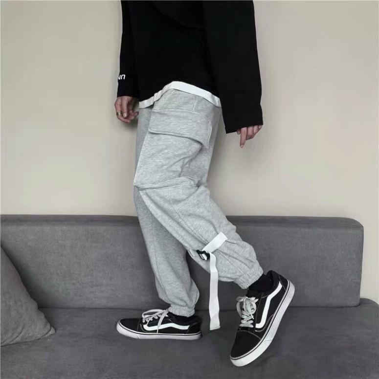 Quần jogger túi hộp cột dây chân_TOPONESTORE