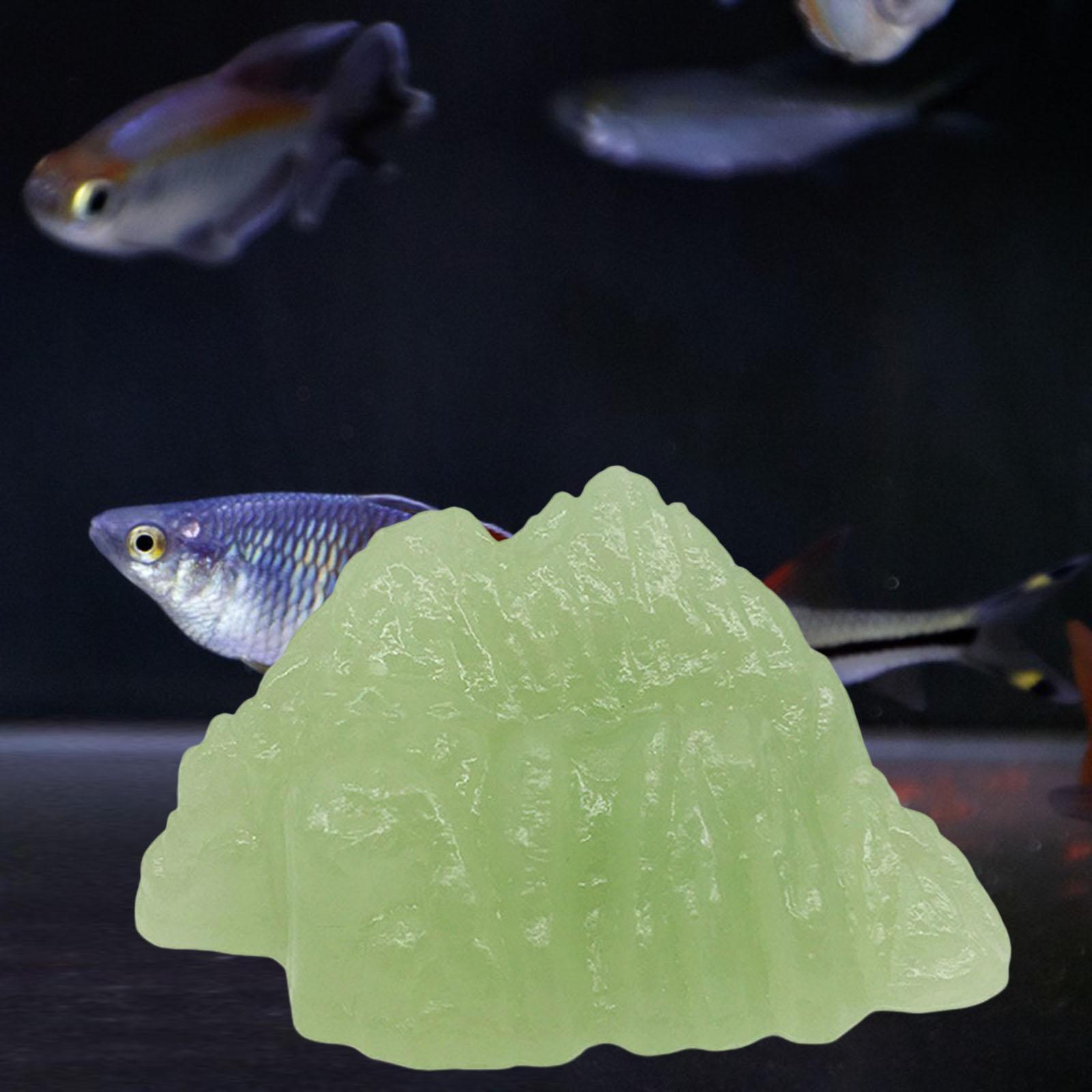 Dark Glowing Rock Luminous Stone for Aquarium Landscaping