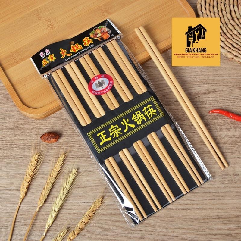 BỘ 10 ĐÔI ĐŨA TRE TỰ NHIÊN