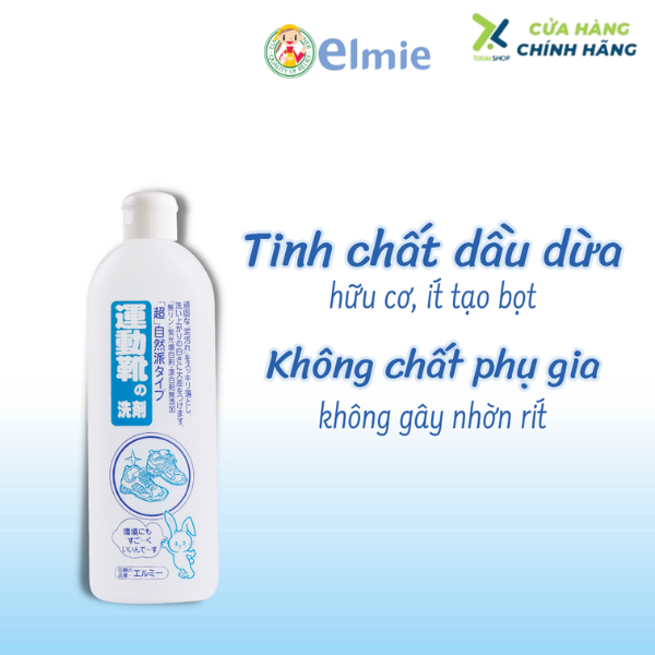 Nước giặt giày thể thao Elmie - 500ml