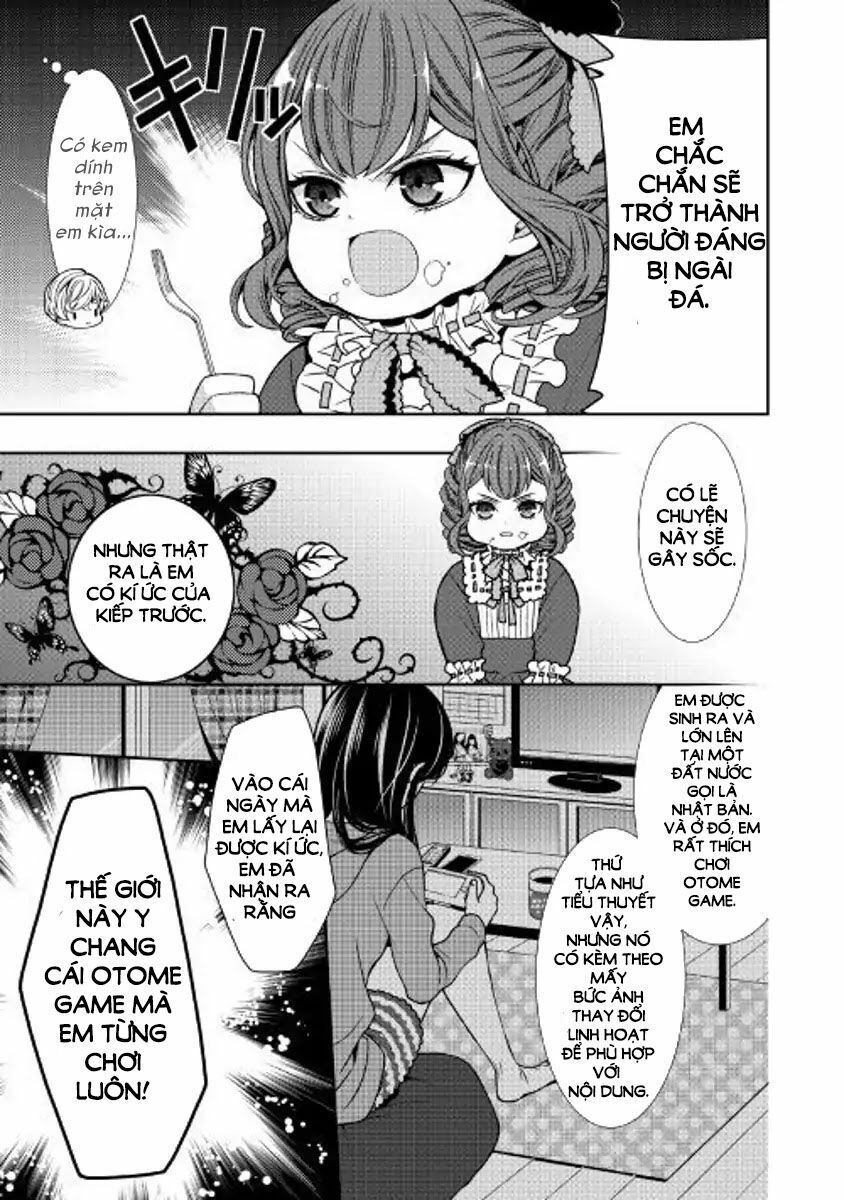 nhật ký theo dõi vị hôn thê tự nhận mình là nữ phụ phản diện 1 chapter 1 5