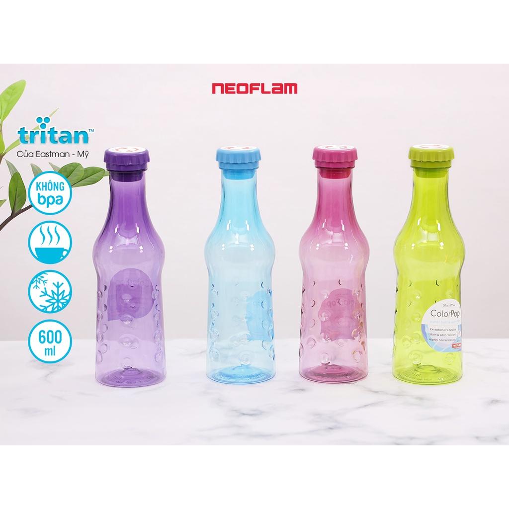 IMat-Chai nước Color-Pop 600ml, nhựa tritan an toàn