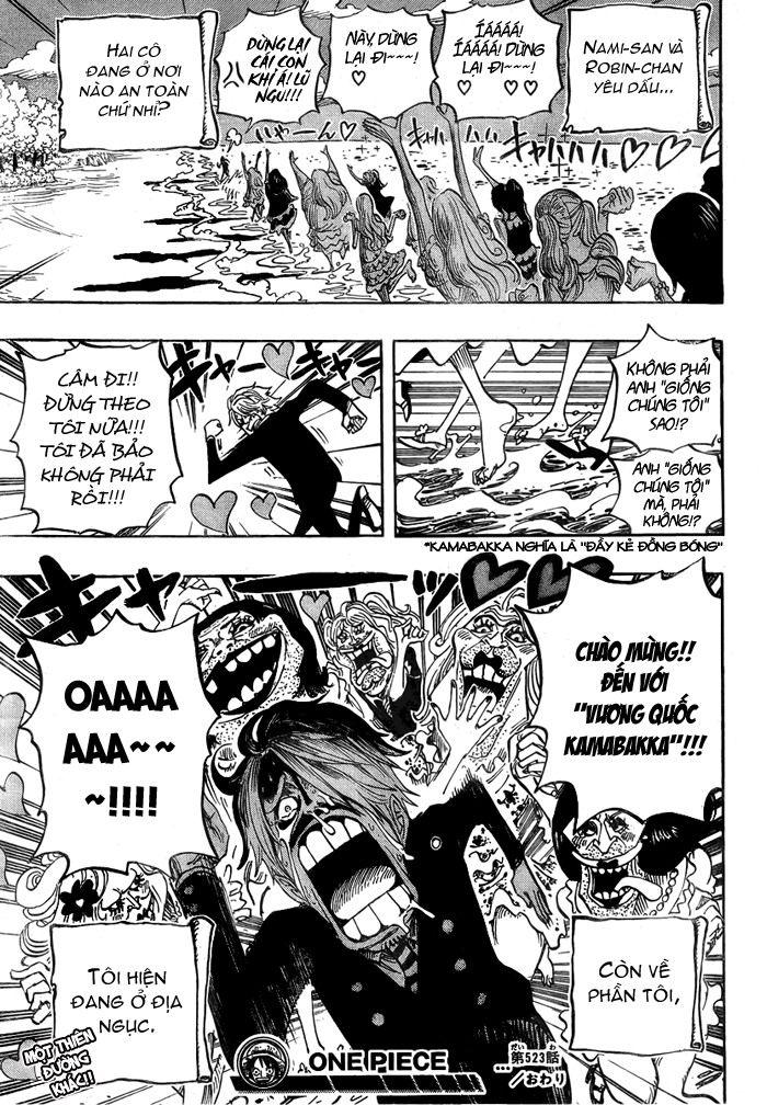 đảo hải tặc - one piece chapter 523 19