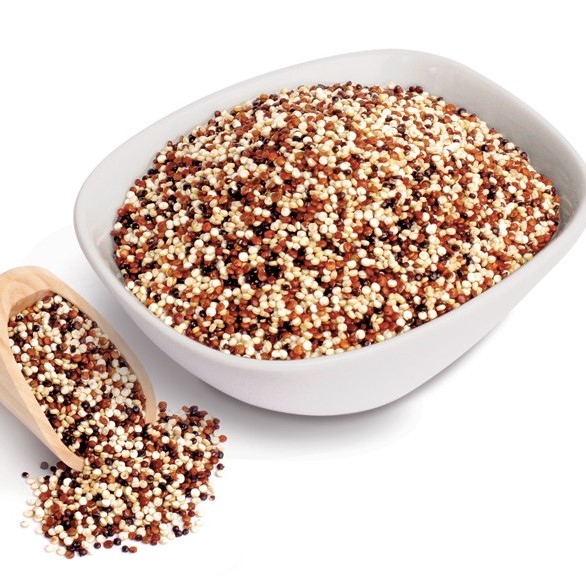 Hình ảnh Hạt diêm mạch 3 màu (đỏ + trắng + đen) DK HARVEST Mixed Quinoa - hàng nhập khẩu Úc