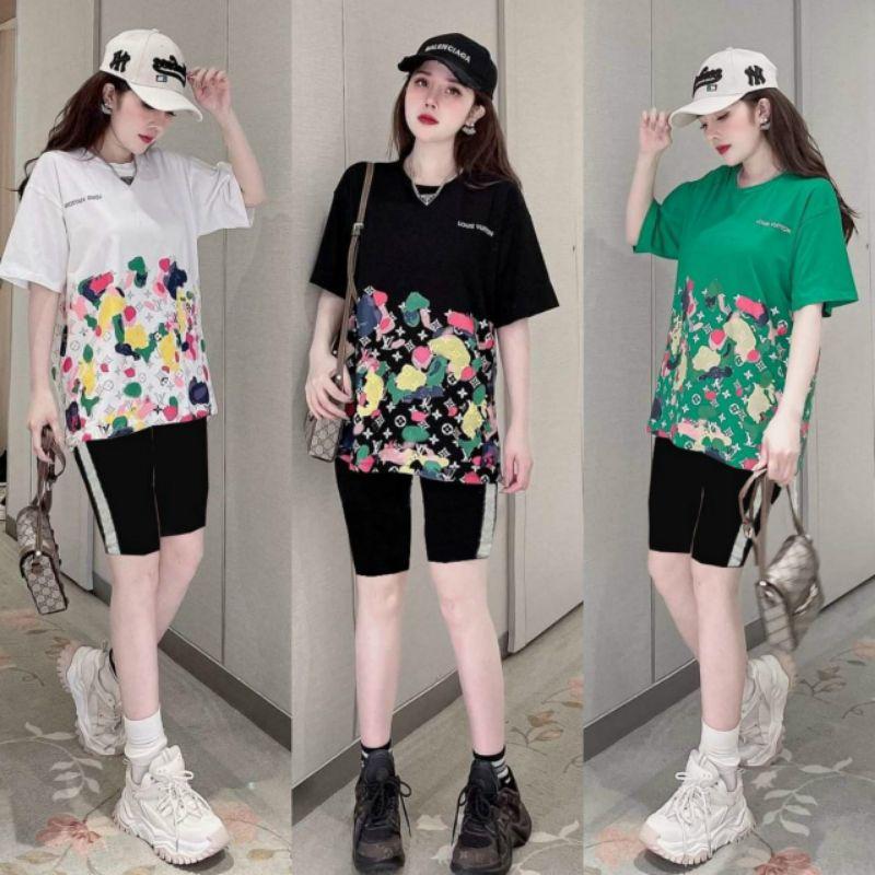 SÉT BỘ THỂ THAO FORM RỘNG PHỐI HỌA TIẾT CHỮ