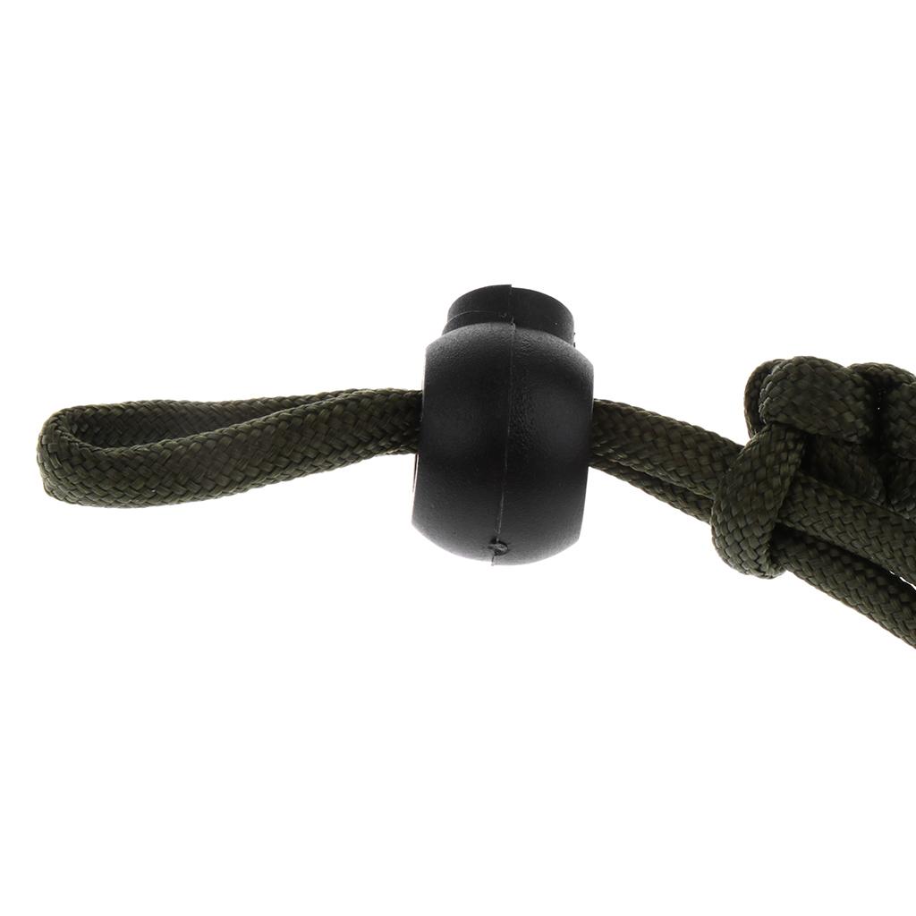 Adjustable Camera Wrist Strap/ Bracelet Outdoor Emergency Survival Braided Paracord
