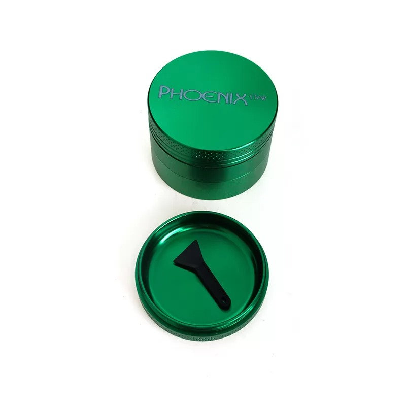 Cối Xay Thảo Mộc 3 Tầng Vật Liệu Nhôm Máy Bay Size 2 inch Phụ Kiện 420