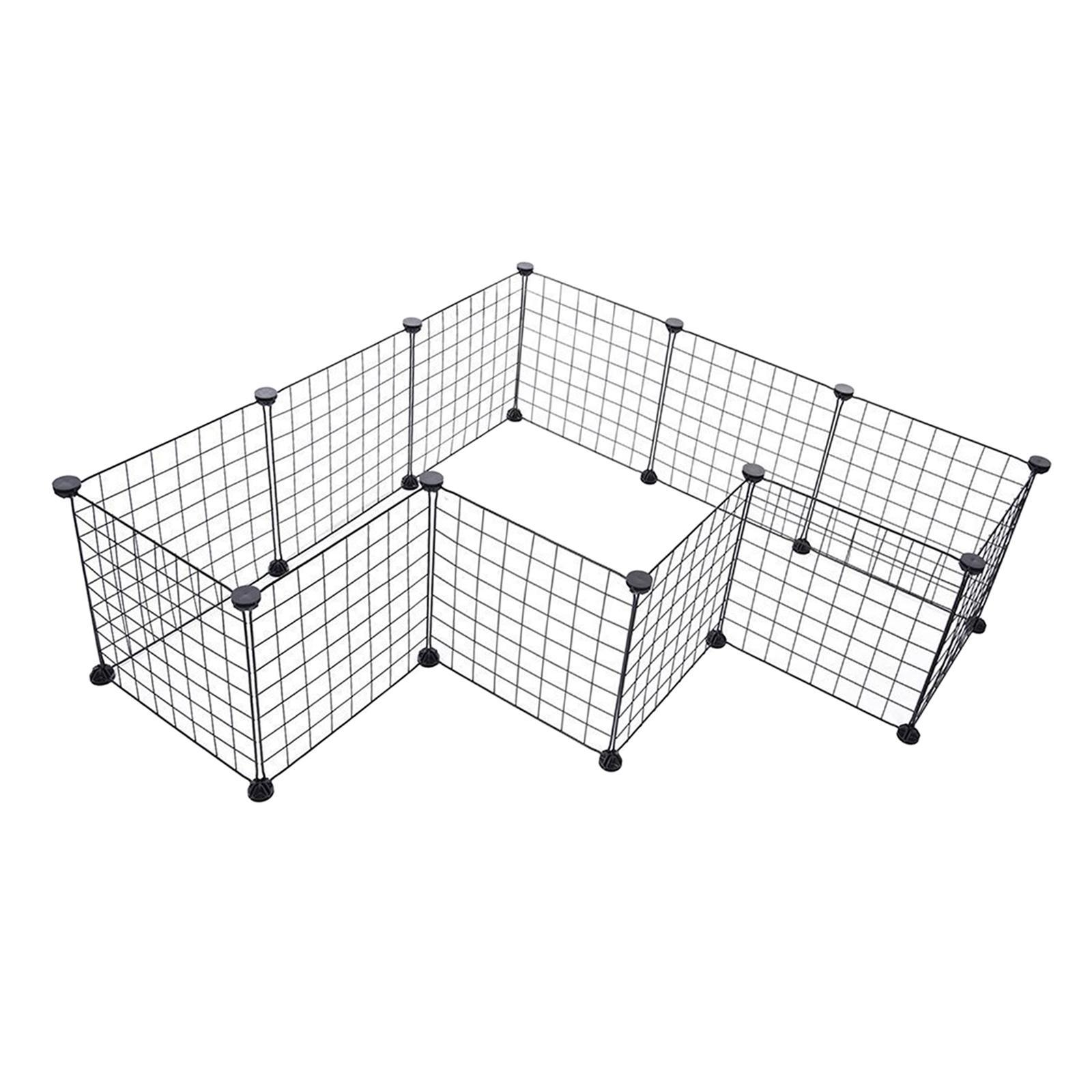 Dog Playpen Indoor Outdoor Dog Playpen Pet Fence for Hedgehog Rabbit Hamster