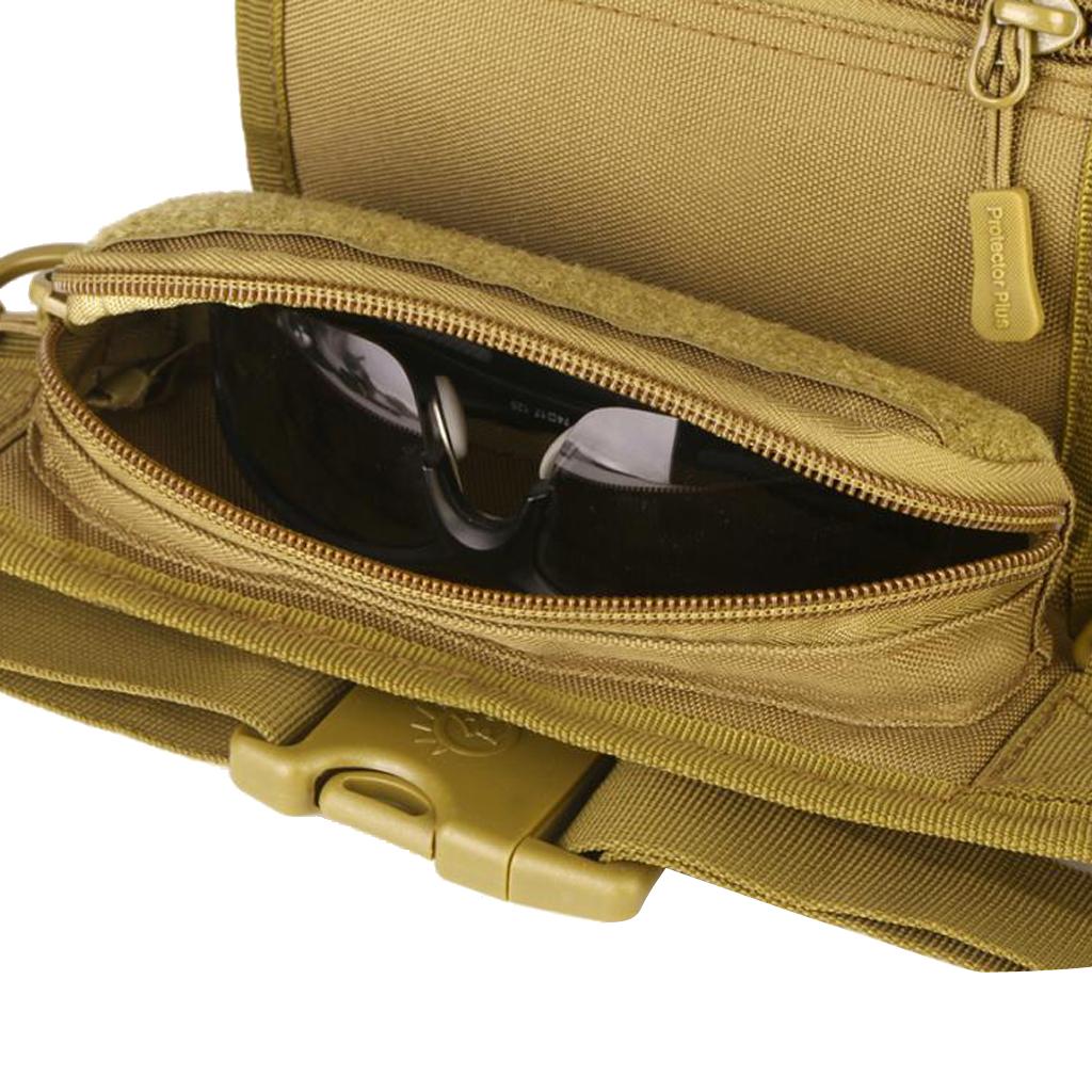 Tactical Drop Leg Bag Waist Belt Fanny Pack Utility Pouch Mud