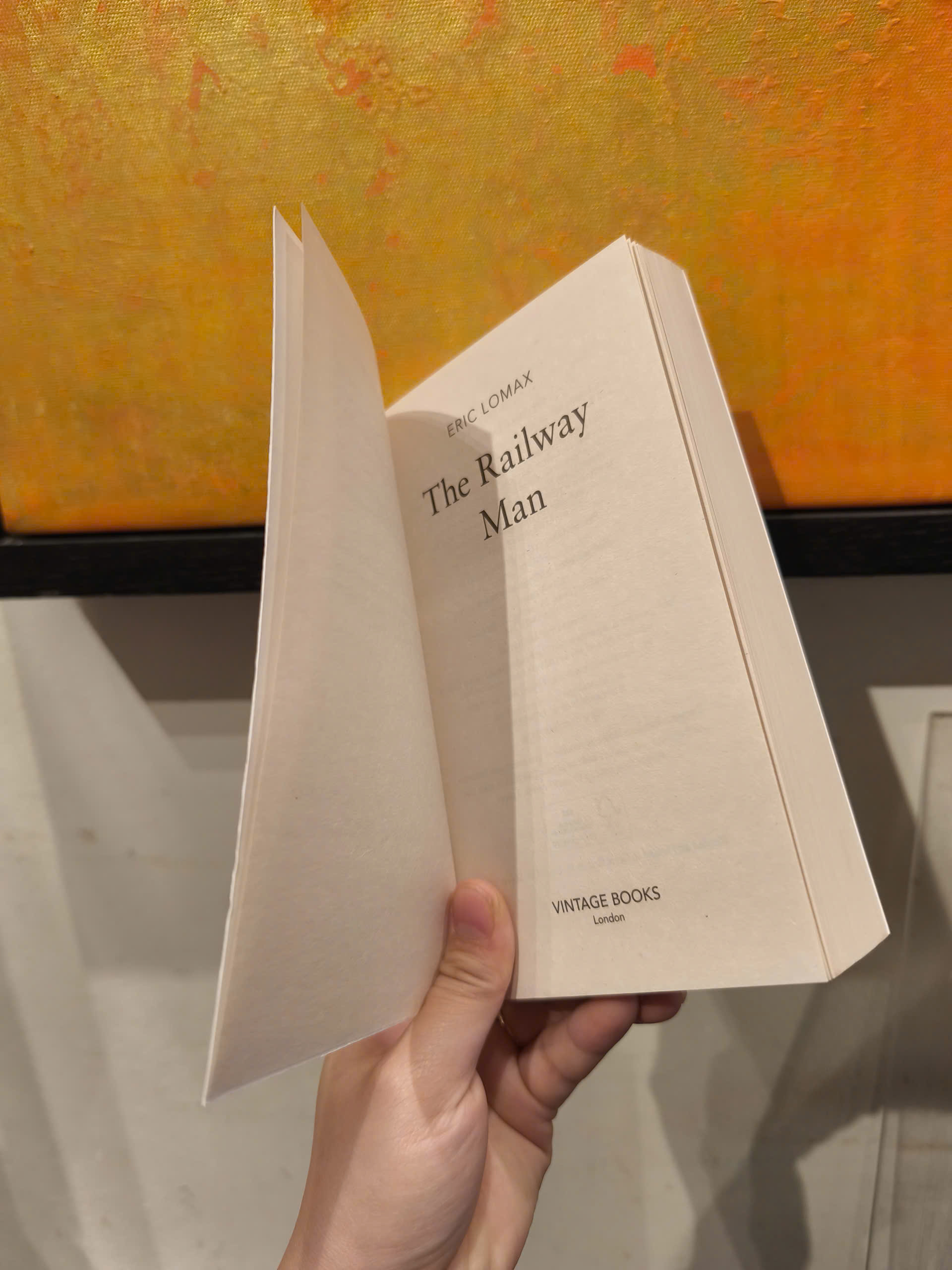 Sách - The Railway Man (Vintage War) by Eric Lomax - Nonfiction, History, Biography