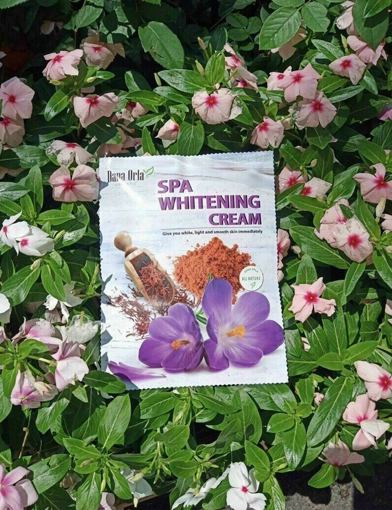 KEM TẮM TRẮNG TOÀN THÂN DANA ORLA (SPA WHITENING CREAM)  - NHỤY HOA NGHỆ TÂY (SAFFRON)