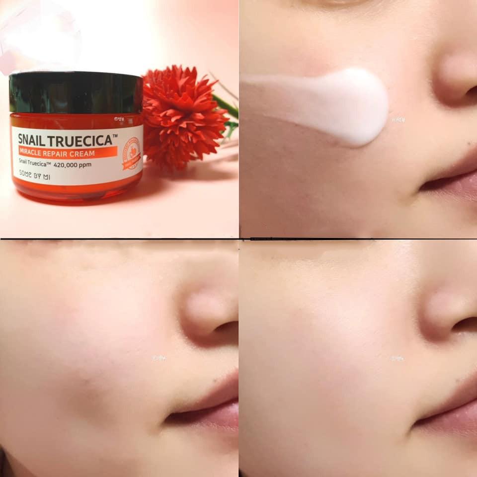 Kem Dưỡng Phục Hồi Da Some By Mi Snail Truecica Miracle Repair Cream 60g