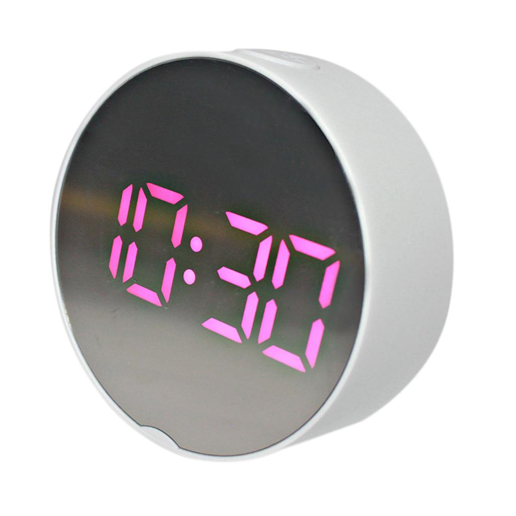 2x LED Alarm Clock Multi-function Easy To Read Electronic For Bedroom Office