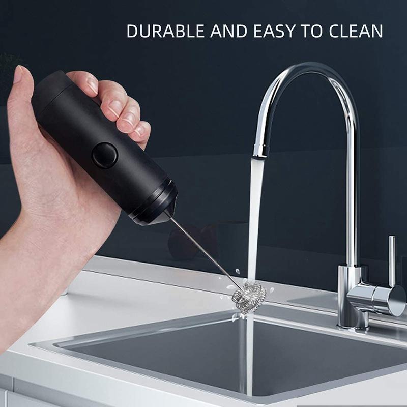 Bọt Sữa, Đôi Đánh Điện Cầm Tay Foamer Máy Xay Sinh Tố Cho Uống Phối, Hoàn Hảo Cho Cà Phê Latte, matcha, Sô Cô La Nóng