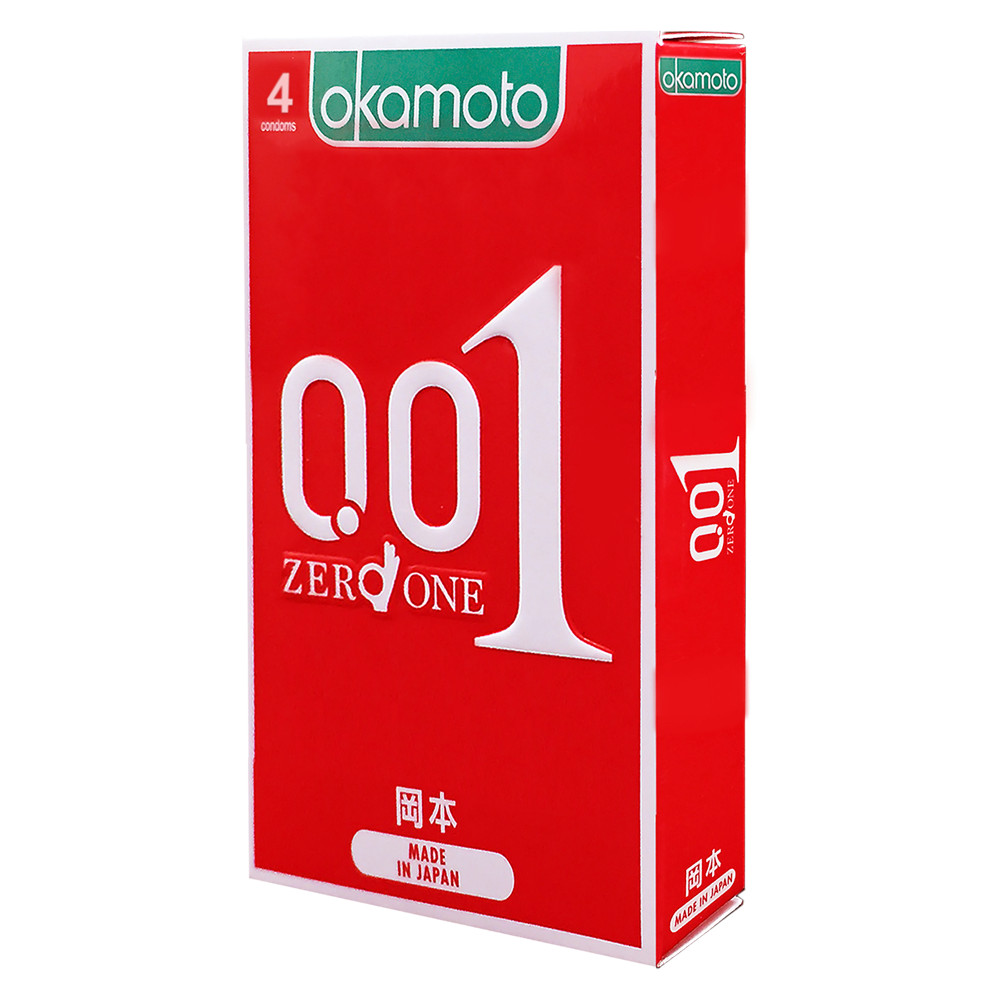 Bao cao su Okamoto 0.01 Hydro Polyurethane . Bao cao su Nhật Bản siêu mỏng chỉ 0.01mm bằng 1/6 độ dày sợi tóc, cho cảm nhận truyền nhiệt nhanh