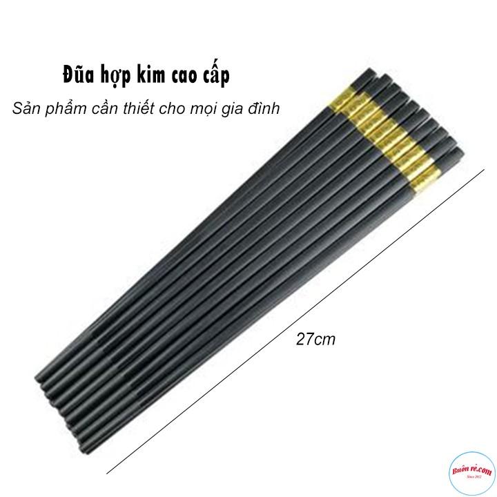 Combo 2 bộ đũa chống trơn trượt bọc hợp kim - br00333