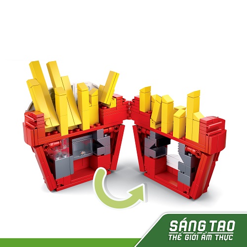 Lắp ráp quầy khoai tây chiên YY741948