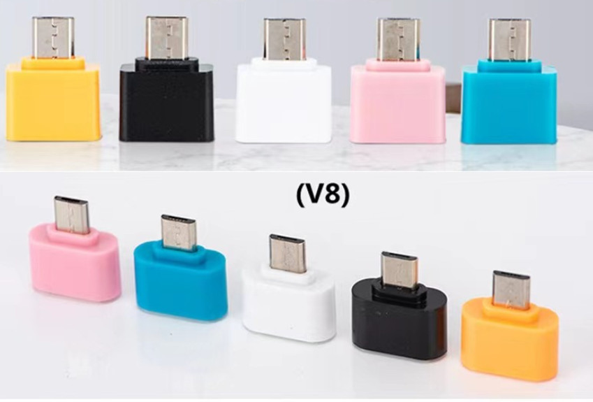 Đầu Chuyển Đổi OTG Micro USB Sang USB - Giao màu ngẫu nhiên