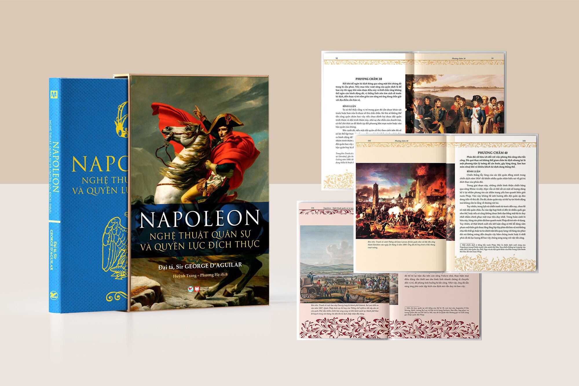 DELUXE BOOKS- NAPOLEON - Nghệ Thuật Quân Sự Và Quyền Lực Đích Thực