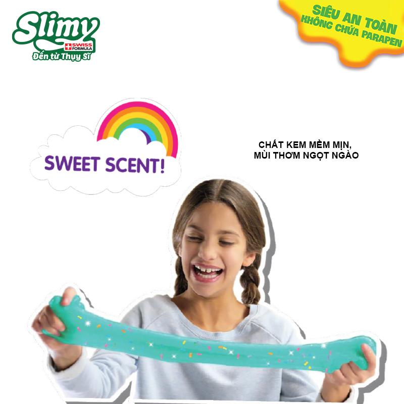 Đồ Chơi SLIMY Slime Hộp Kem Kỳ Lân Ngọt Ngào Với Cốm Trang Trí 33917