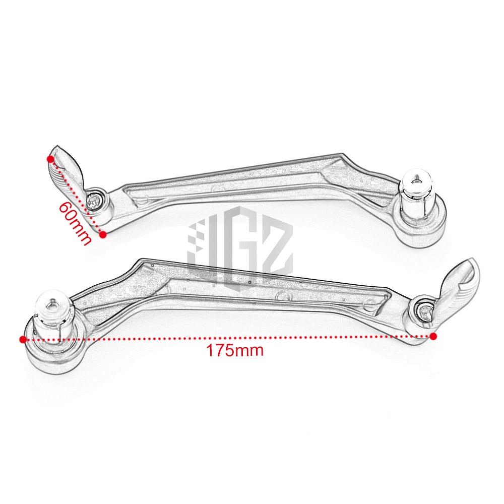 Tay phanh ly hợp dành cho xe máy for Vespa GTS Sprint Primavera LX LXV 125 7/8" 22mm Handlebar Grips Brake Clutch Levers Carbon Fibre Handle Lever Guard Protector 7/8in 22mm