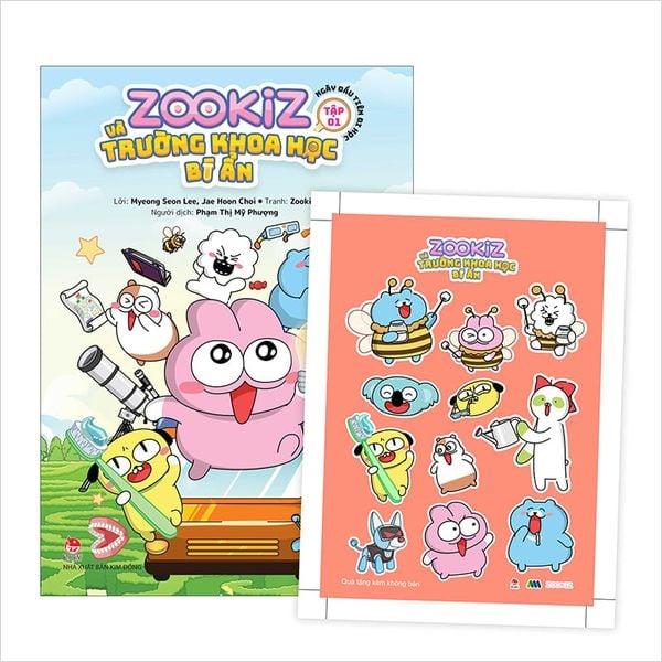 Zookiz Và Trường Khoa Học Bí Ẩn - Tập 2 - Giải Cứu Gấu Bắc Cực - Tặng Kèm Thước Kẻ Kiêm Bookmark Giấy