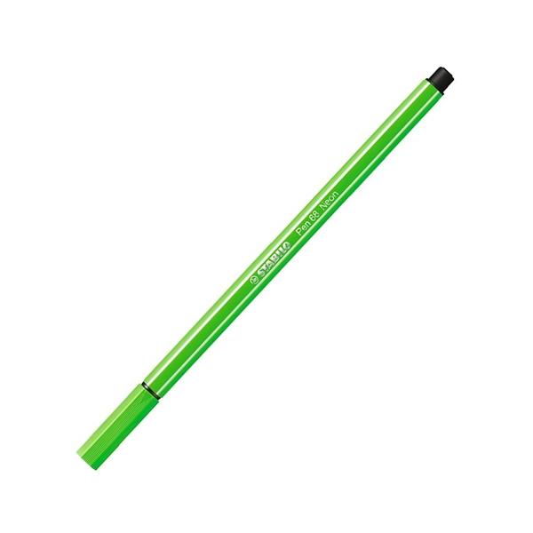 Bút Lông Màu Đầu Kim 1.0 mm - Stabilo N68-033 - Fluorescent Green