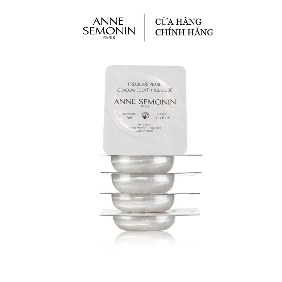 Serum Ngọc Trai Băng Anne Semonin Precious Pearl Ice Cubes 7ml