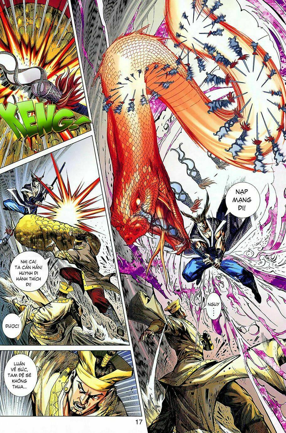 thiên tử truyền kỳ 7 - tam quốc kiêu hoàng chapter 10 17