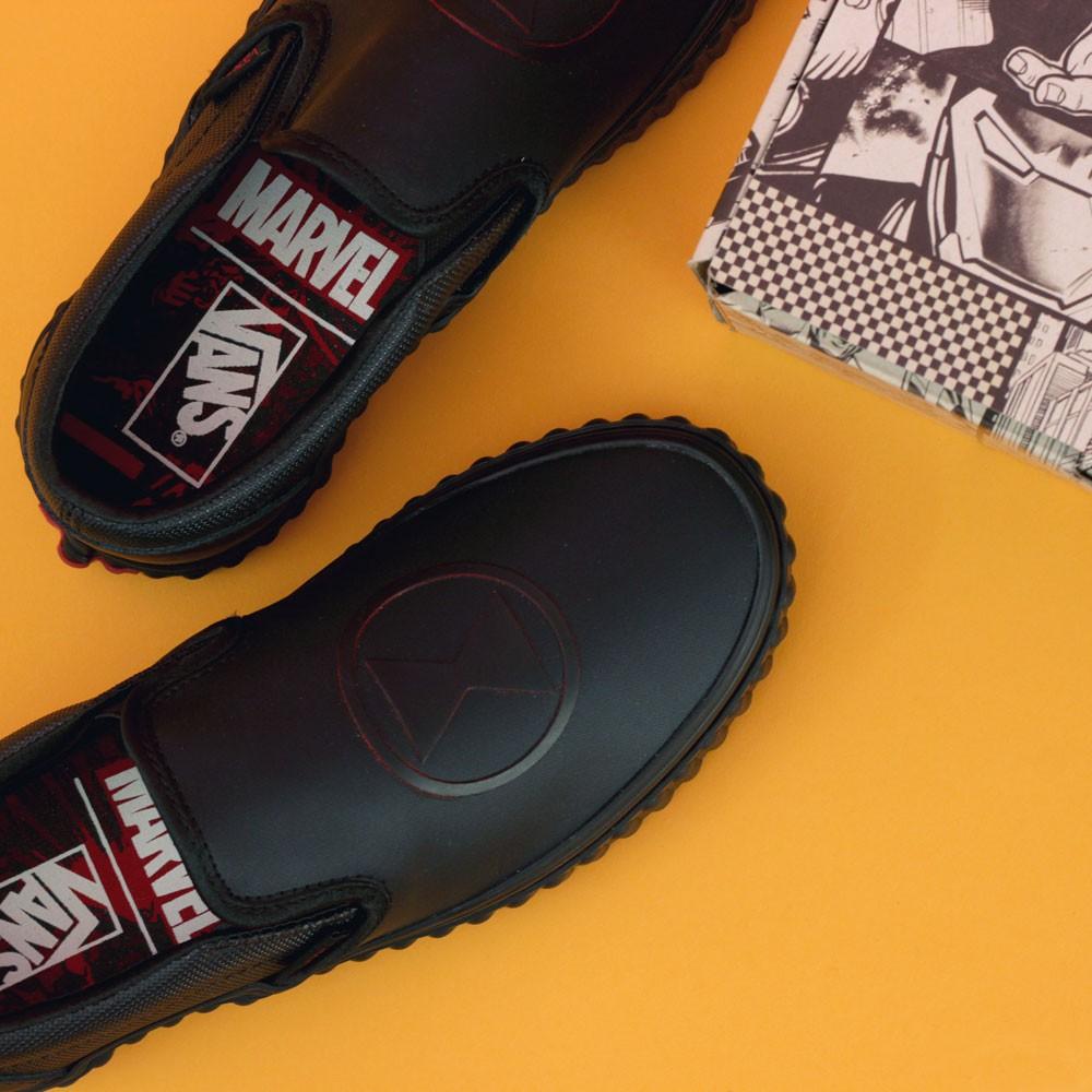 Giày sneakers Vans Slip-On Marvel - Black Widow VN0A38F7U7K