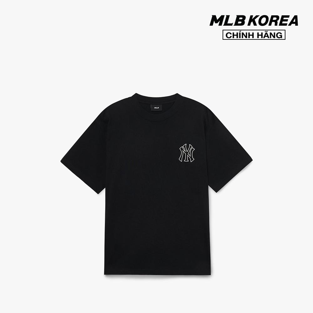 MLB - Áo thun unisex cổ tròn tay ngắn Basic Mega Logo Overfit 3ATSB0433