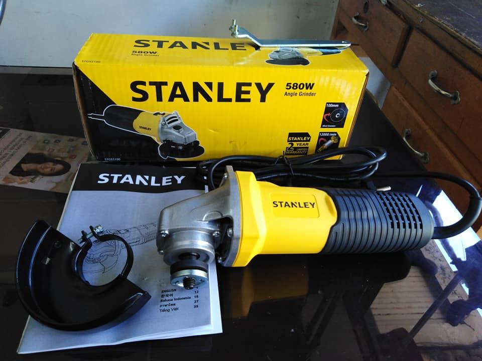 MÁY MÀI CẦM TAY 580W 100MM STANLEY STGS5100-B1- HÀNG CHÍNH HÃNG