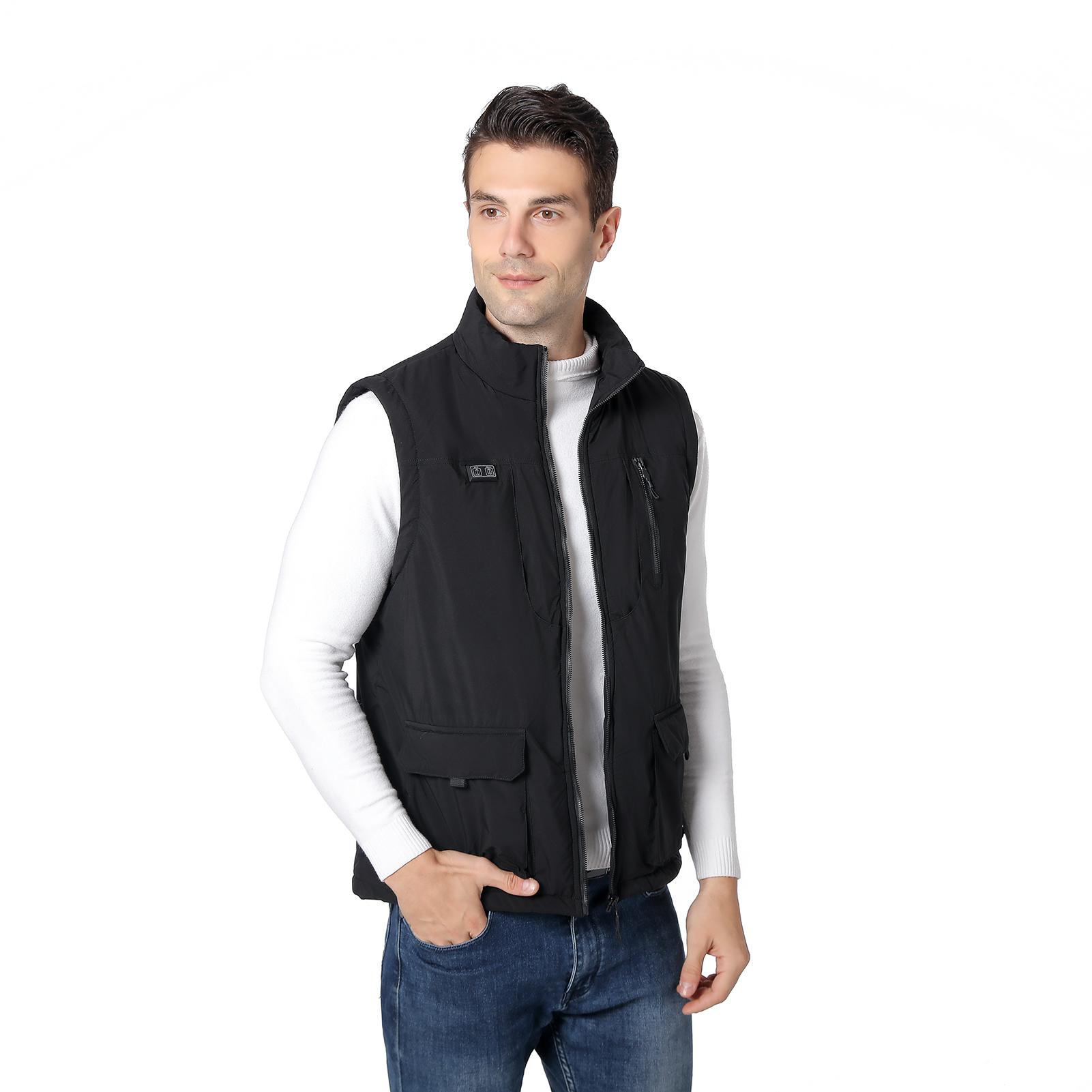 11 Zone Heated Vest for Men Women Outdoor Winter Warm Electric Heating Vest Jacket Clothing